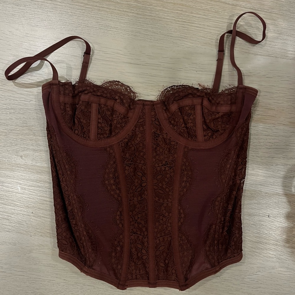 Urban Outfitters Modern Love Corset Top